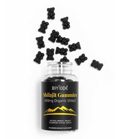 Shilajit Gummies – 600mg Organic Shilajit