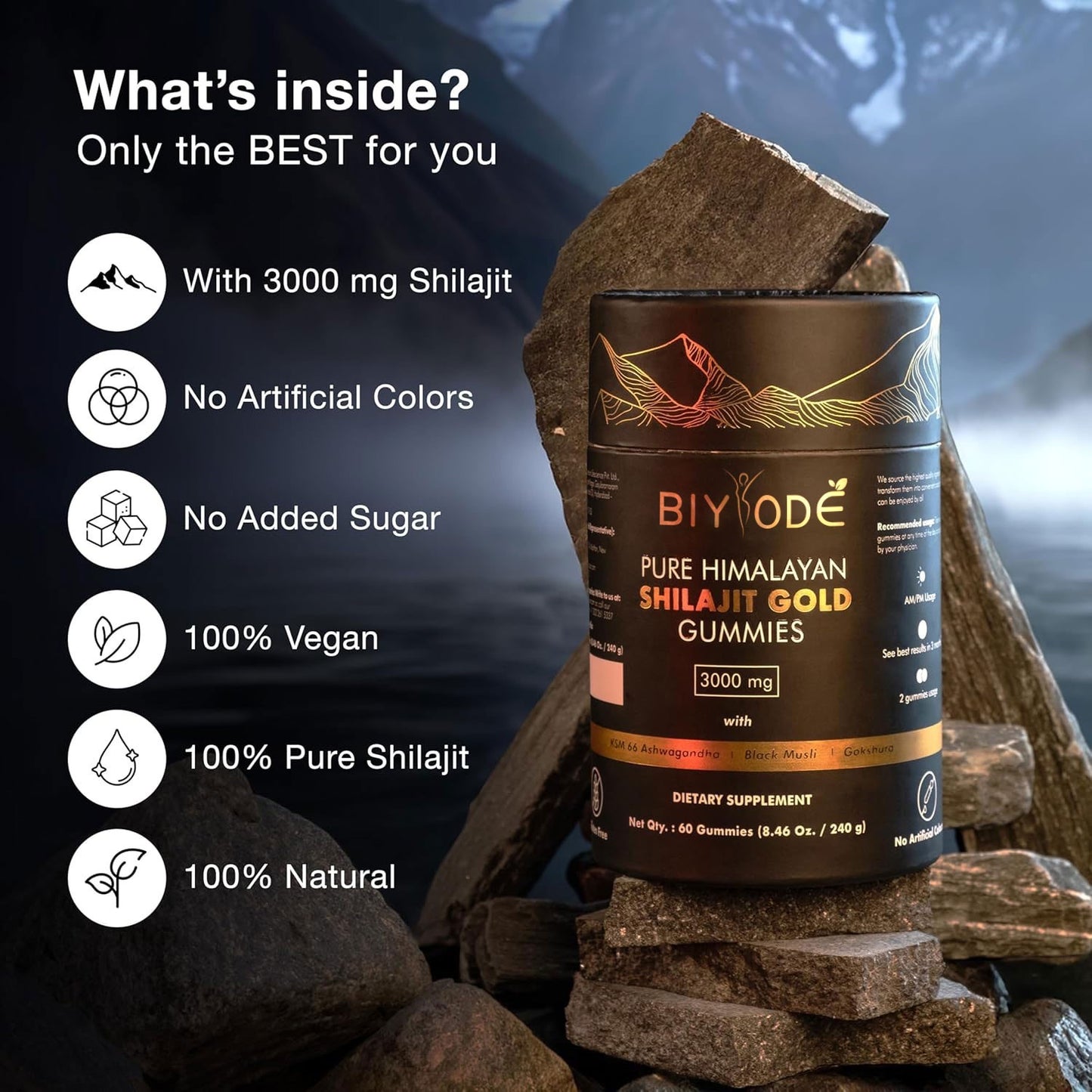 Shilajit en Gummies