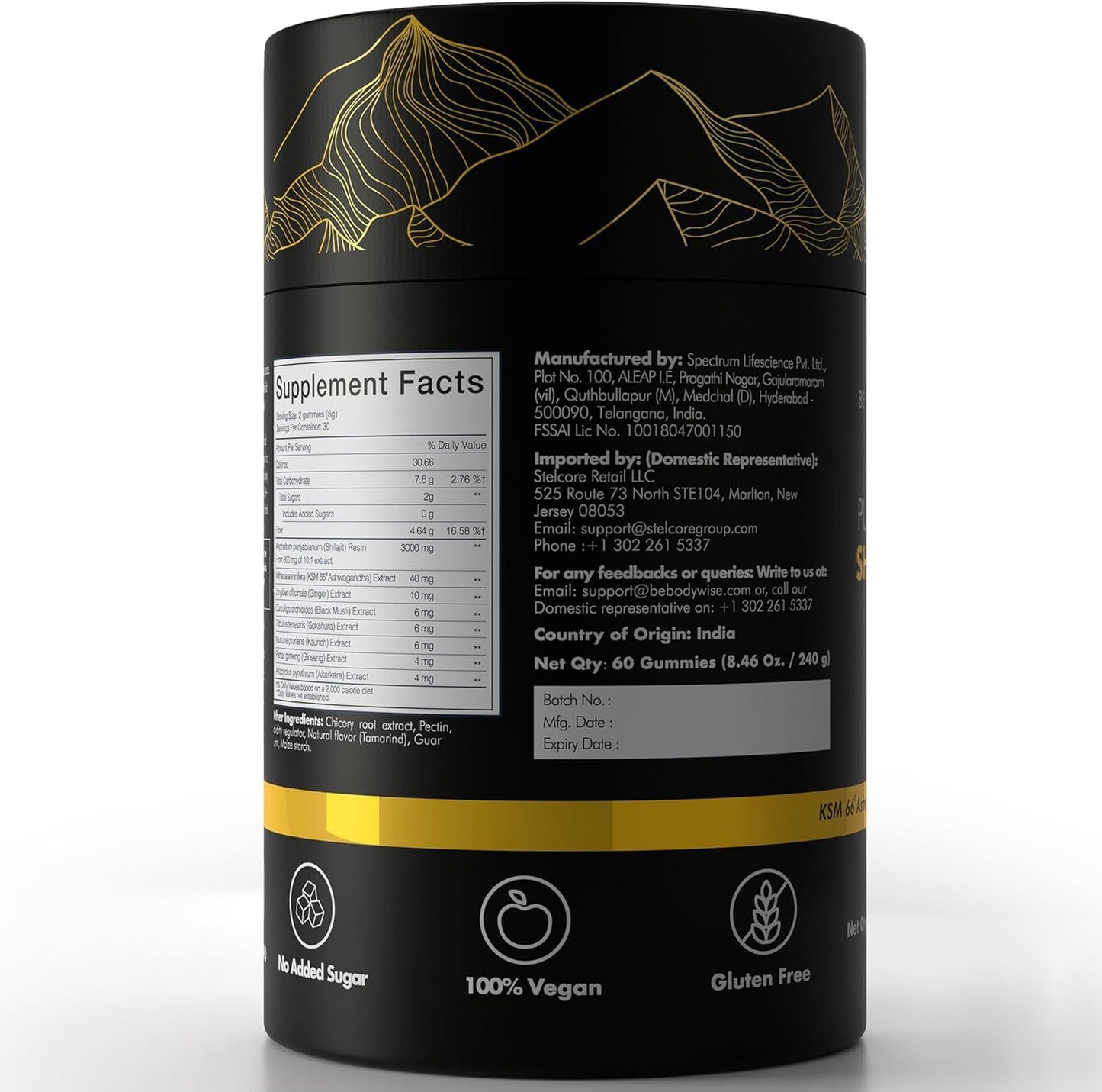 Shilajit en Gummies