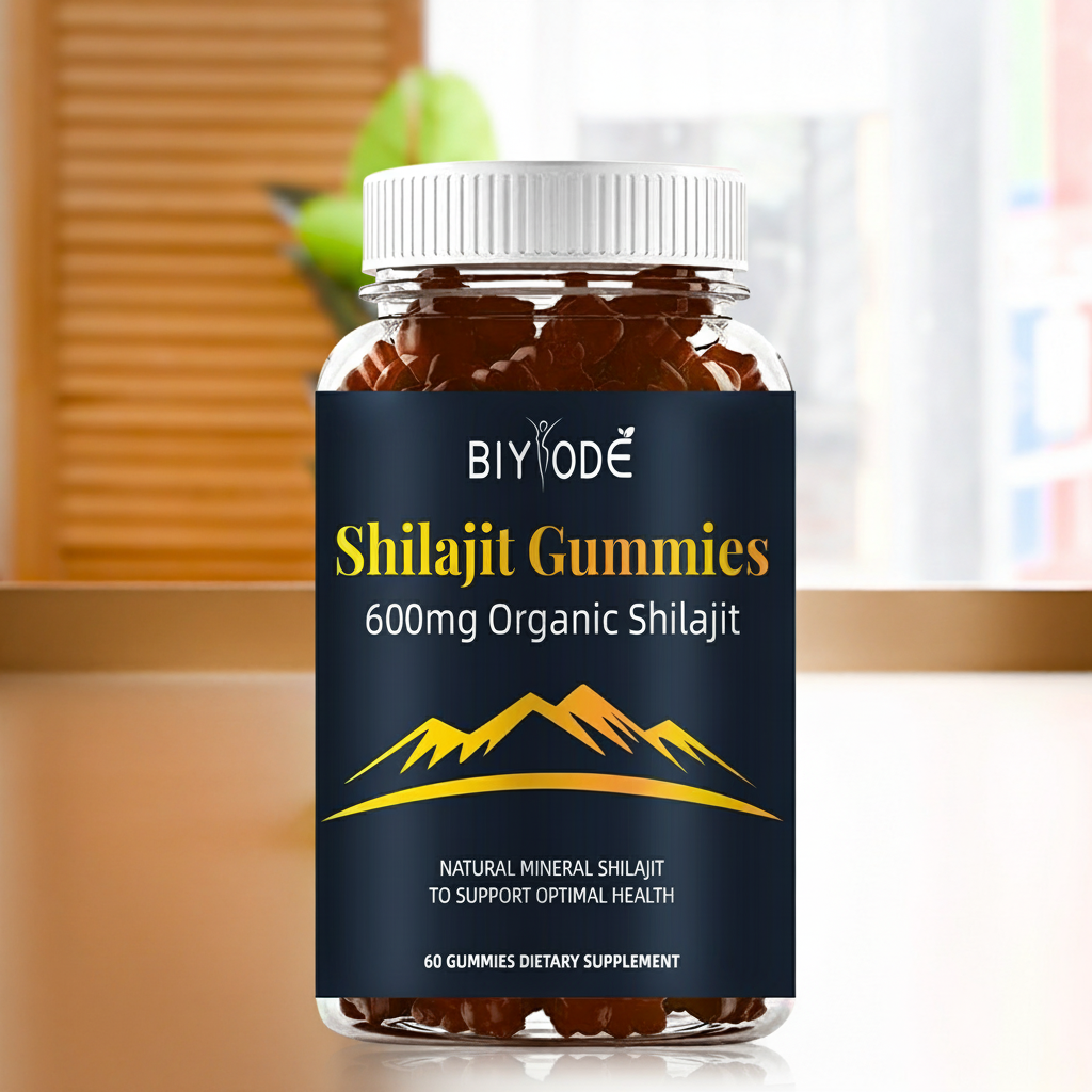 Shilajit Gummies – 600mg Organic Shilajit